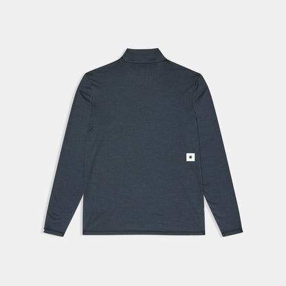 PACE HALF-ZIP LONGSLEEVE | BLACK