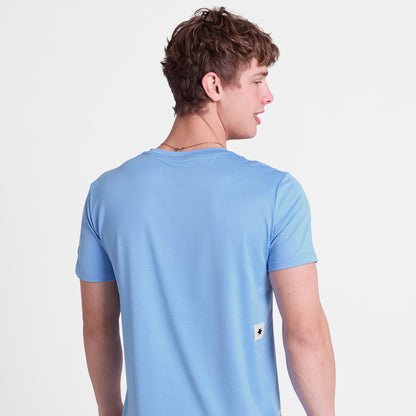 PACE T-SHIRT CLEAN | LIGHT BLUE - SAYSKY