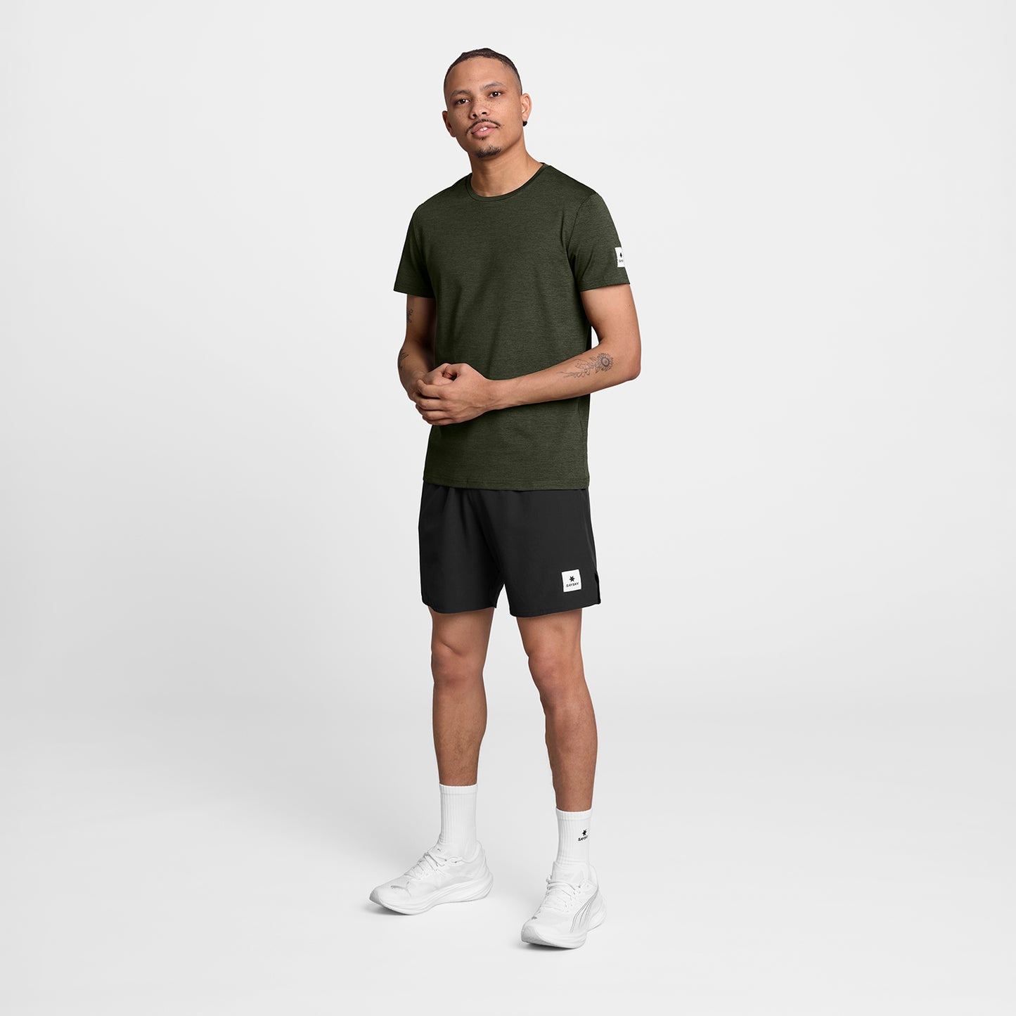 PACE T-SHIRT CLEAN | GREEN - SAYSKY