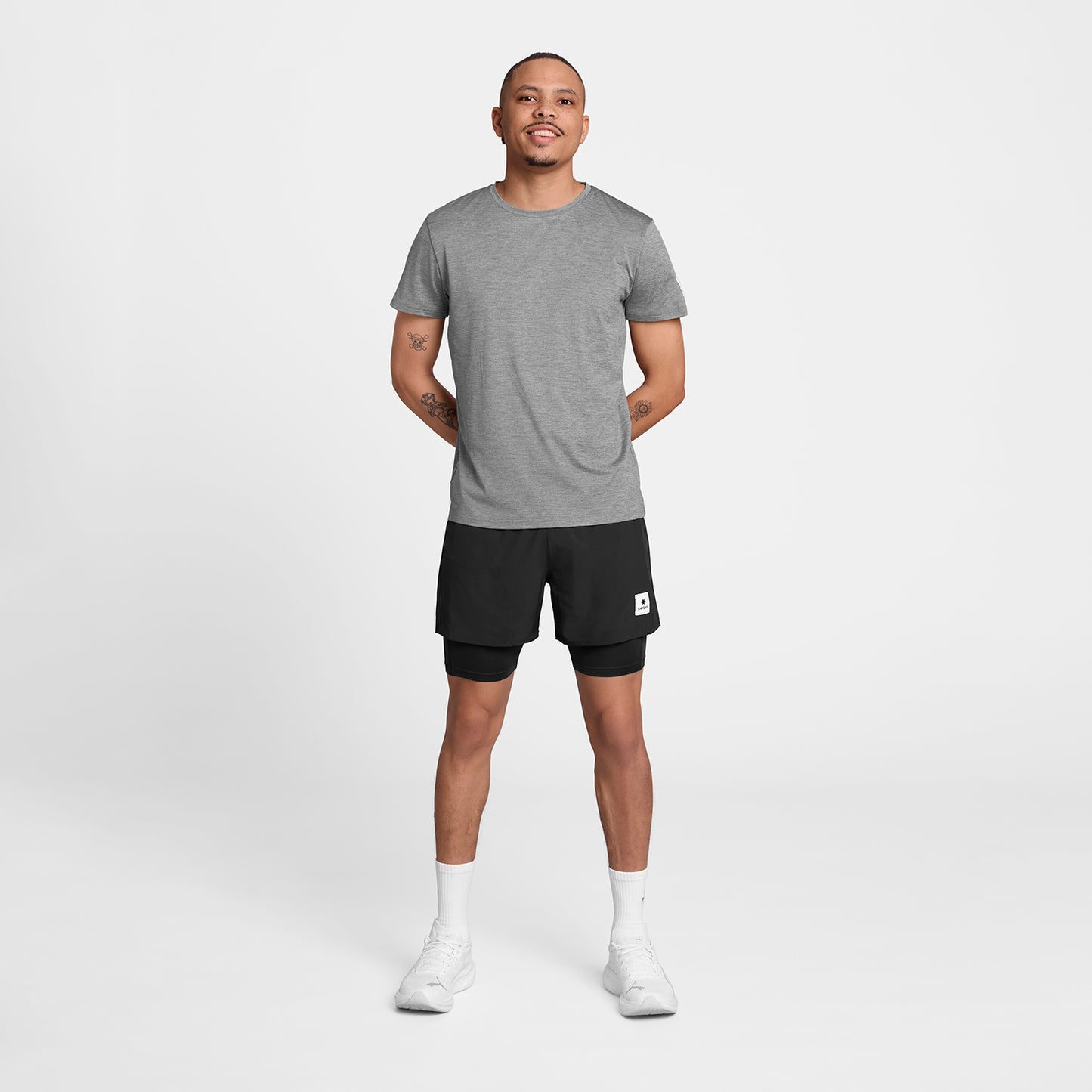 PACE T-SHIRT CLEAN | GREY - SAYSKY