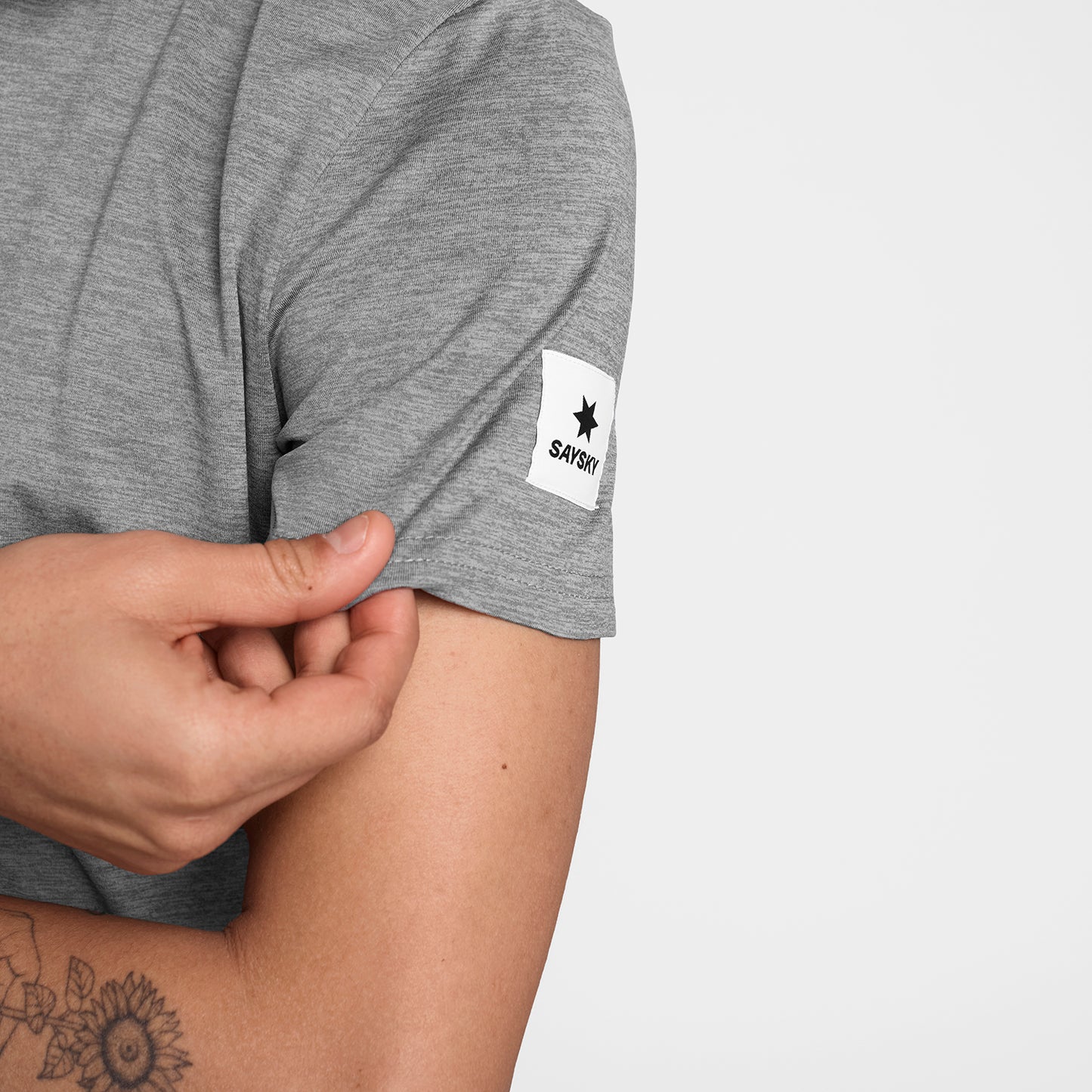 PACE T-SHIRT CLEAN | GREY - SAYSKY
