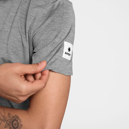 PACE T-SHIRT CLEAN | GREY - SAYSKY