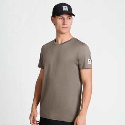 PACE T-SHIRT CLEAN | TAUPE