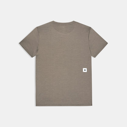PACE T-SHIRT CLEAN | TAUPE