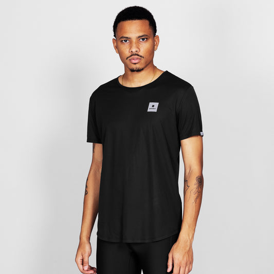 FLOW T-SHIRT CLEAN | BLACK - SAYSKY