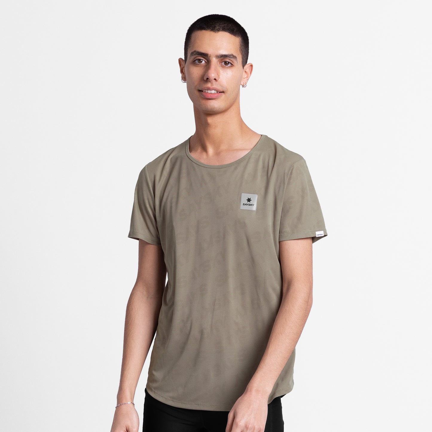 FLOW T-SHIRT REACTIVE | DARK BEIGE - SAYSKY