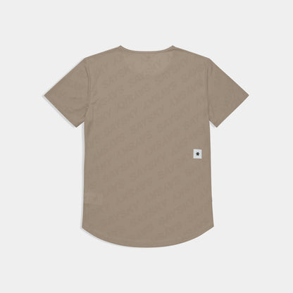 FLOW T-SHIRT REACTIVE | DARK BEIGE - SAYSKY