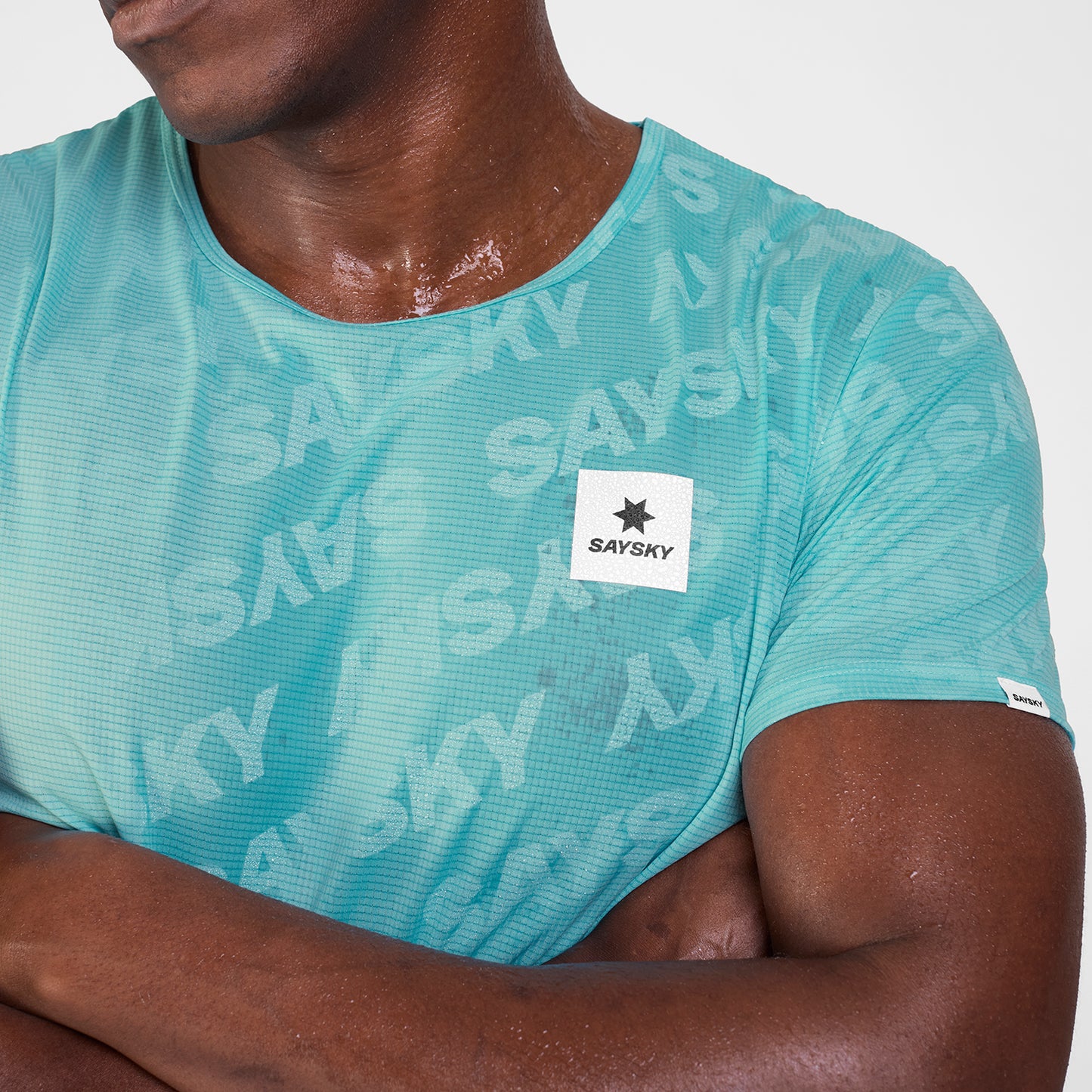 FLOW T-SHIRT REACTIVE | LIGHT BLUE - SAYSKY