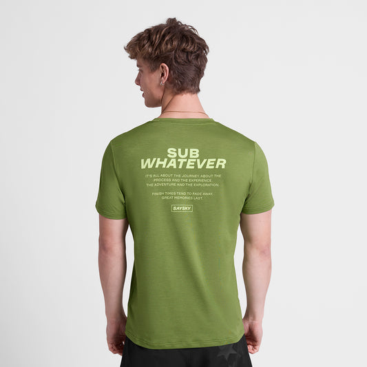 PACE T-SHIRT STATEMENT | GREEN - SAYSKY