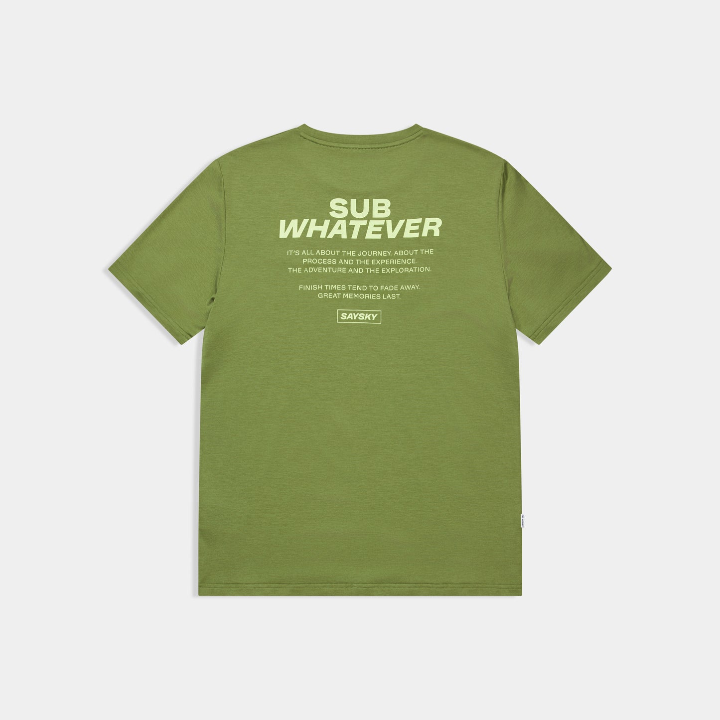 PACE T-SHIRT STATEMENT | GREEN - SAYSKY