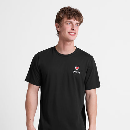 MOTION T-SHIRT | STATEMENT BLACK - SAYSKY