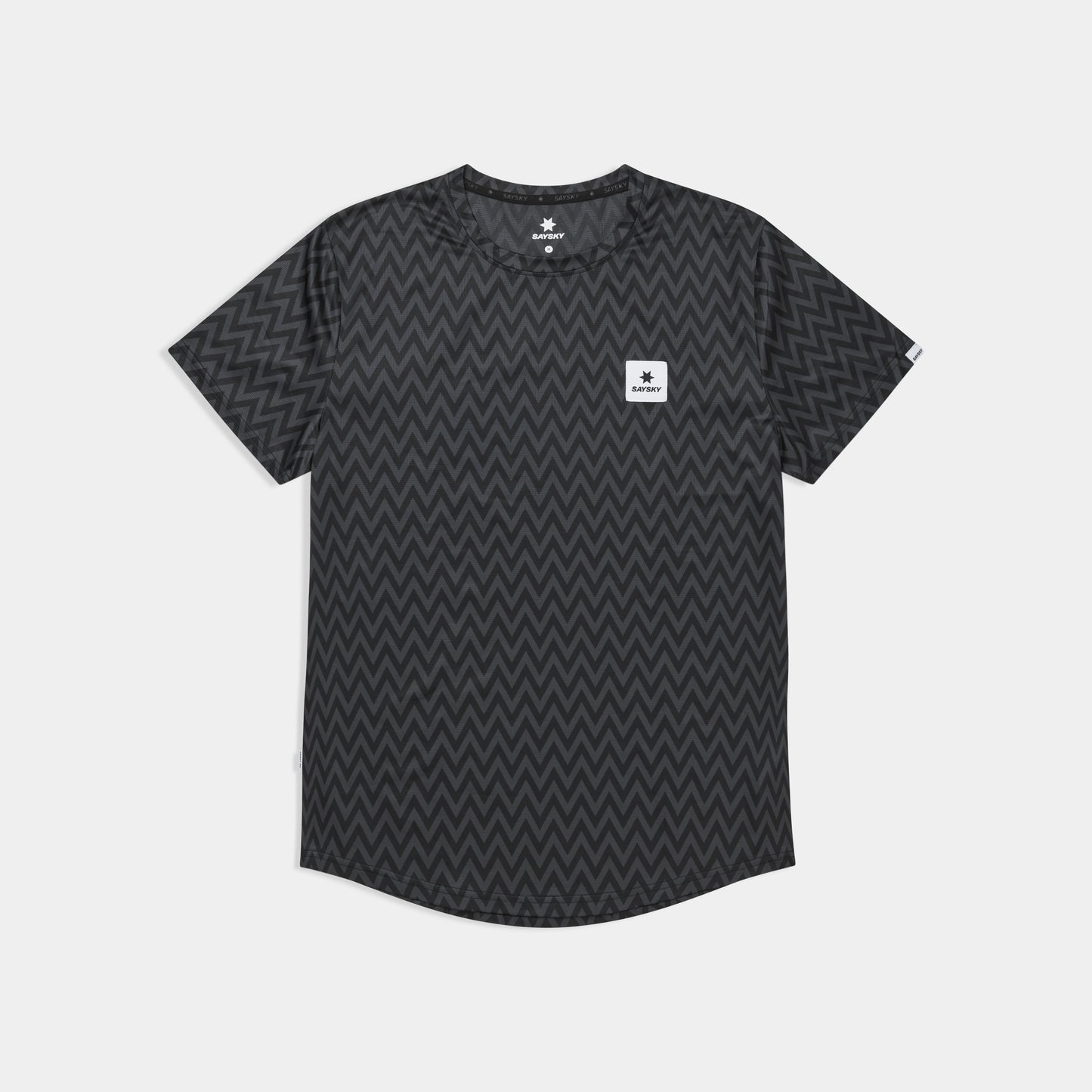 COMBAT T-SHIRT | ZIG ZAG BLACK - SAYSKY