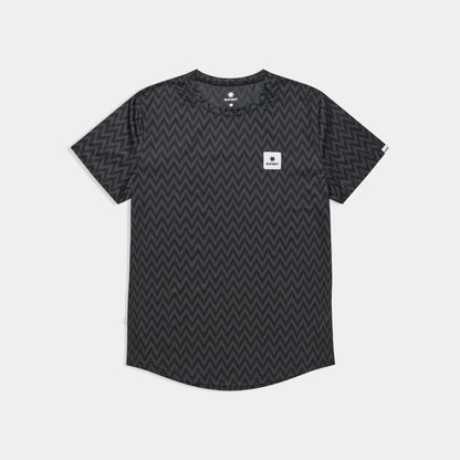 COMBAT T-SHIRT | ZIG ZAG BLACK - SAYSKY