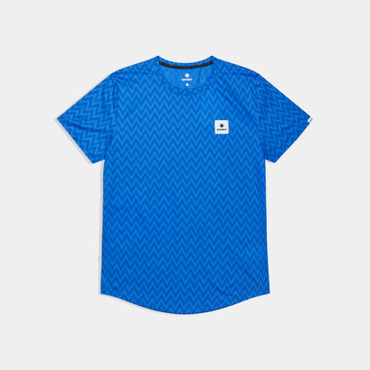 COMBAT T-SHIRT | ZIG ZAG BLUE - SAYSKY