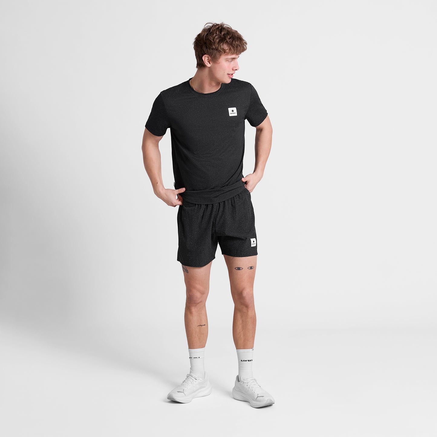 COMBAT T-SHIRT | BLACK UNIVERSE - SAYSKY