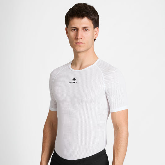 MESH BASELAYER T-SHIRT | WHITE