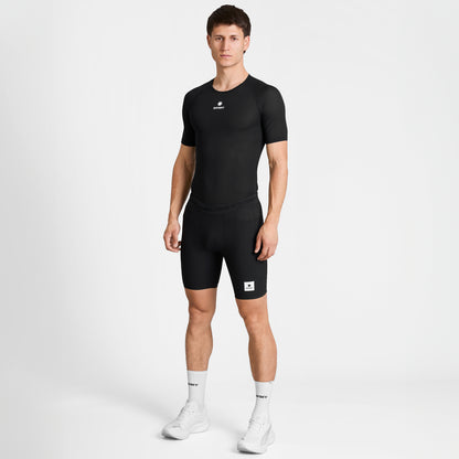 MESH BASELAYER T-SHIRT | BLACK