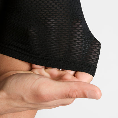 MESH BASELAYER T-SHIRT | BLACK