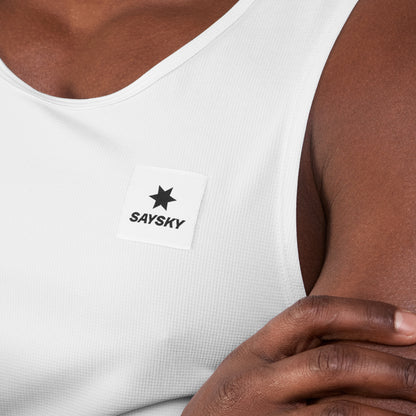 COMBAT PRO SINGLET CLEAN | WHITE - SAYSKY