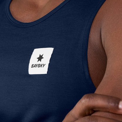 COMBAT PRO SINGLET CLEAN | BLUE - SAYSKY