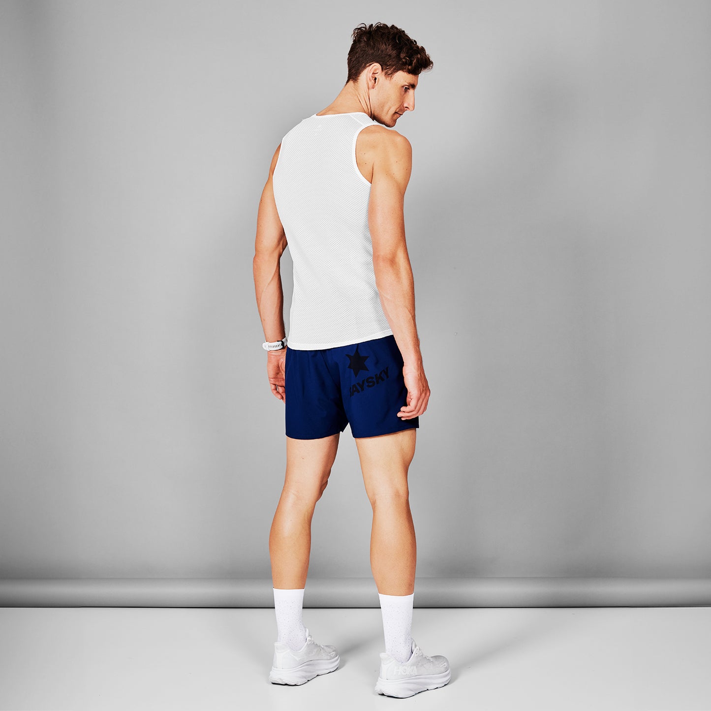 MESH BASELAYER SINGLET | WHITE - SAYSKY