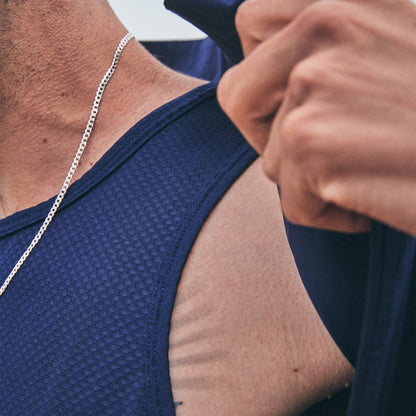 MESH BASELAYER SINGLET | BLUE - SAYSKY