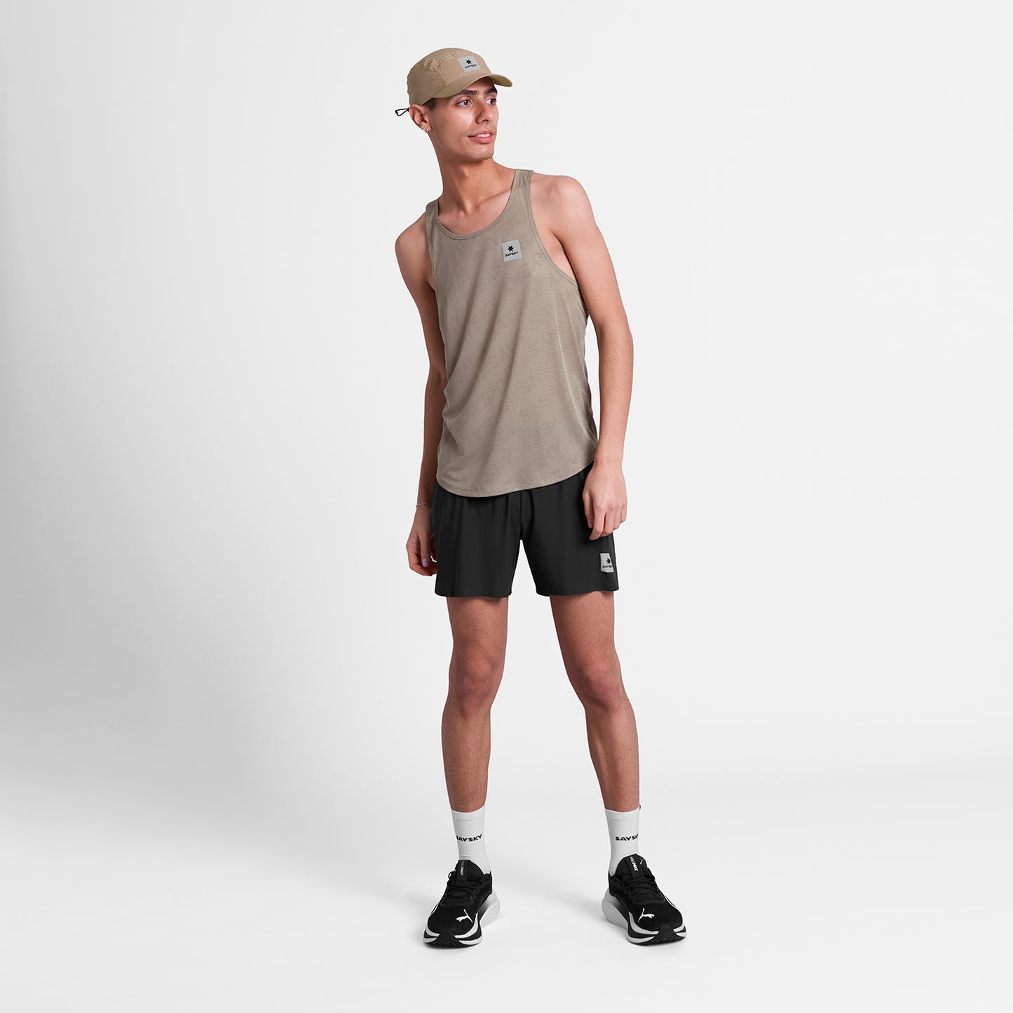 FLOW SINGLET REACTIVE | DARK BEIGE - SAYSKY