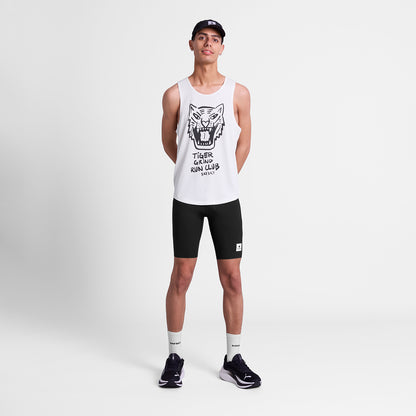 COMBAT SINGLET | TIGER GRIND WHITE - SAYSKY