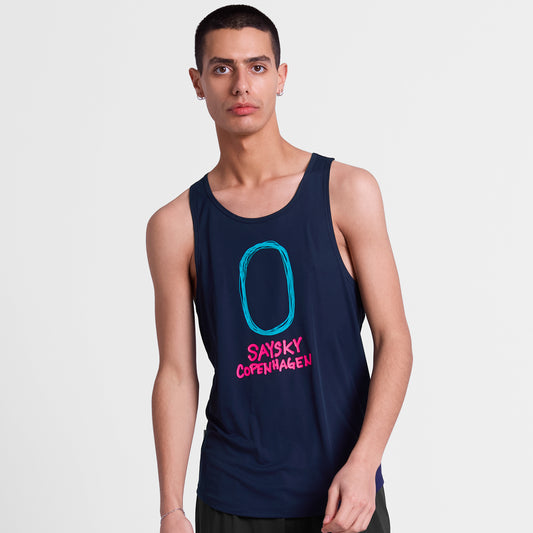 FLOW SINGLET | STATEMENT BLUE - SAYSKY
