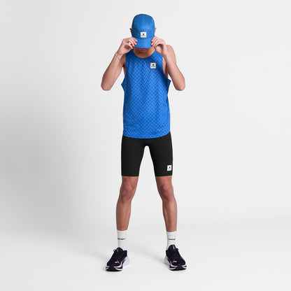 COMBAT SINGLET | ZIG ZAG BLUE - SAYSKY