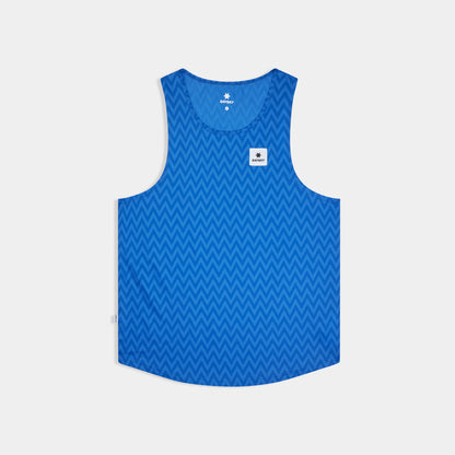 COMBAT SINGLET | ZIG ZAG BLUE - SAYSKY