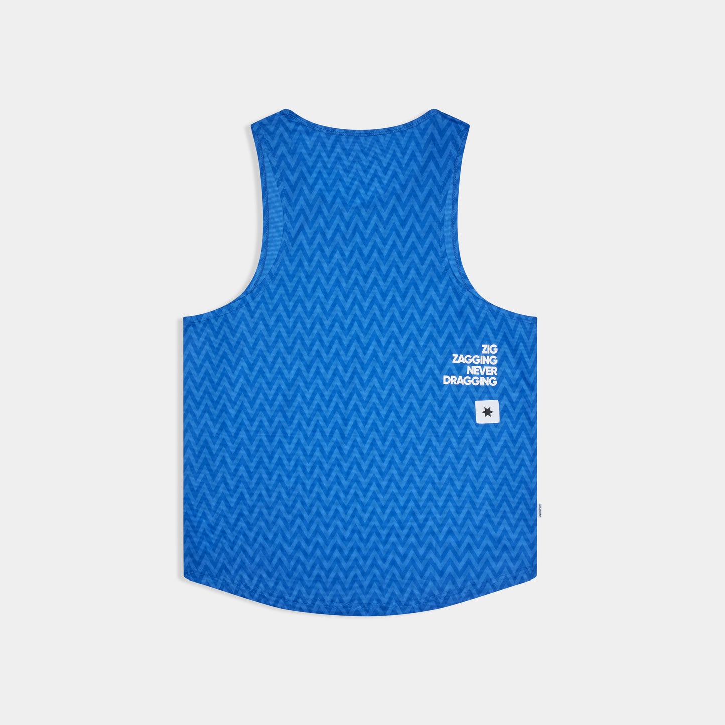 COMBAT SINGLET | ZIG ZAG BLUE - SAYSKY