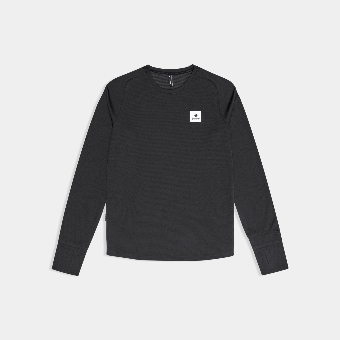 FLOW LONGSLEEVE | BLACK - SAYSKY