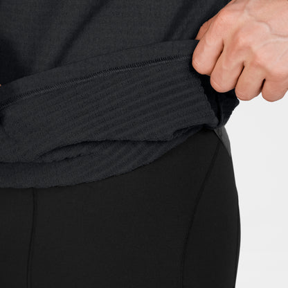 BLAZE LONGSLEEVE FLEECE | BLACK - SAYSKY