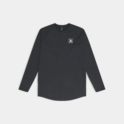 BLAZE LONGSLEEVE FLEECE | BLACK - SAYSKY