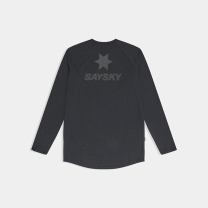 BLAZE LONGSLEEVE FLEECE | BLACK - SAYSKY