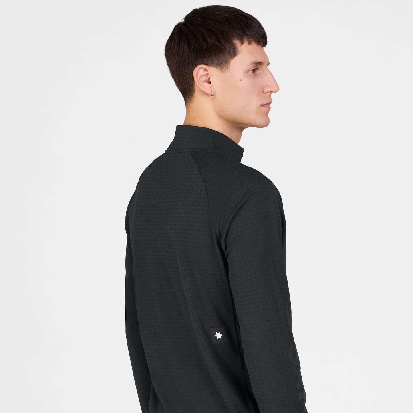 BLAZE HALF-ZIP FLEECE | BLACK - SAYSKY