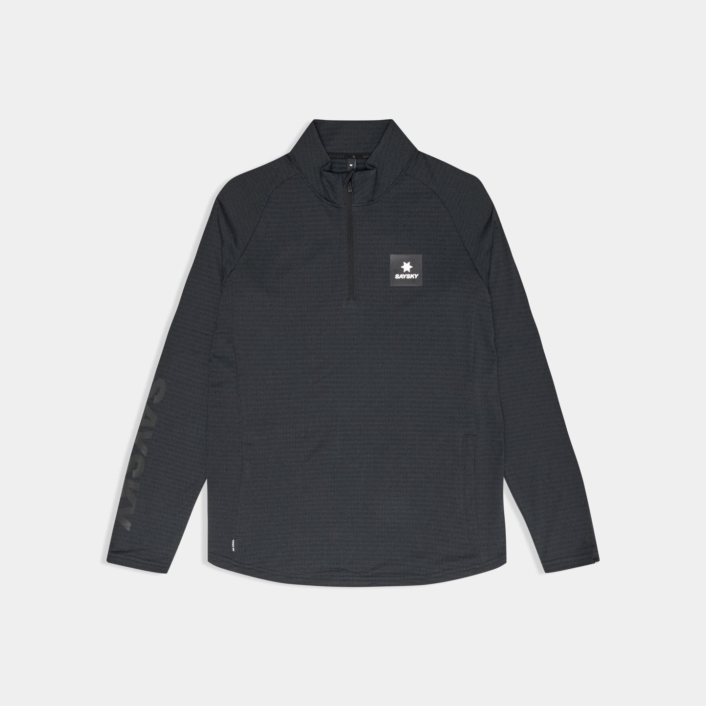 BLAZE HALF-ZIP FLEECE | BLACK - SAYSKY