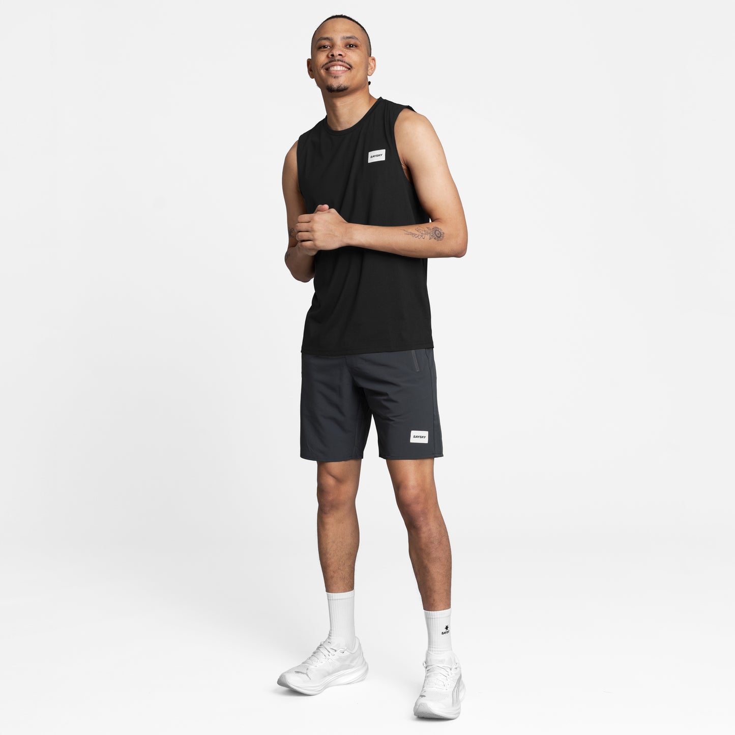MOTION SHORTS 8" | GREY - SAYSKY