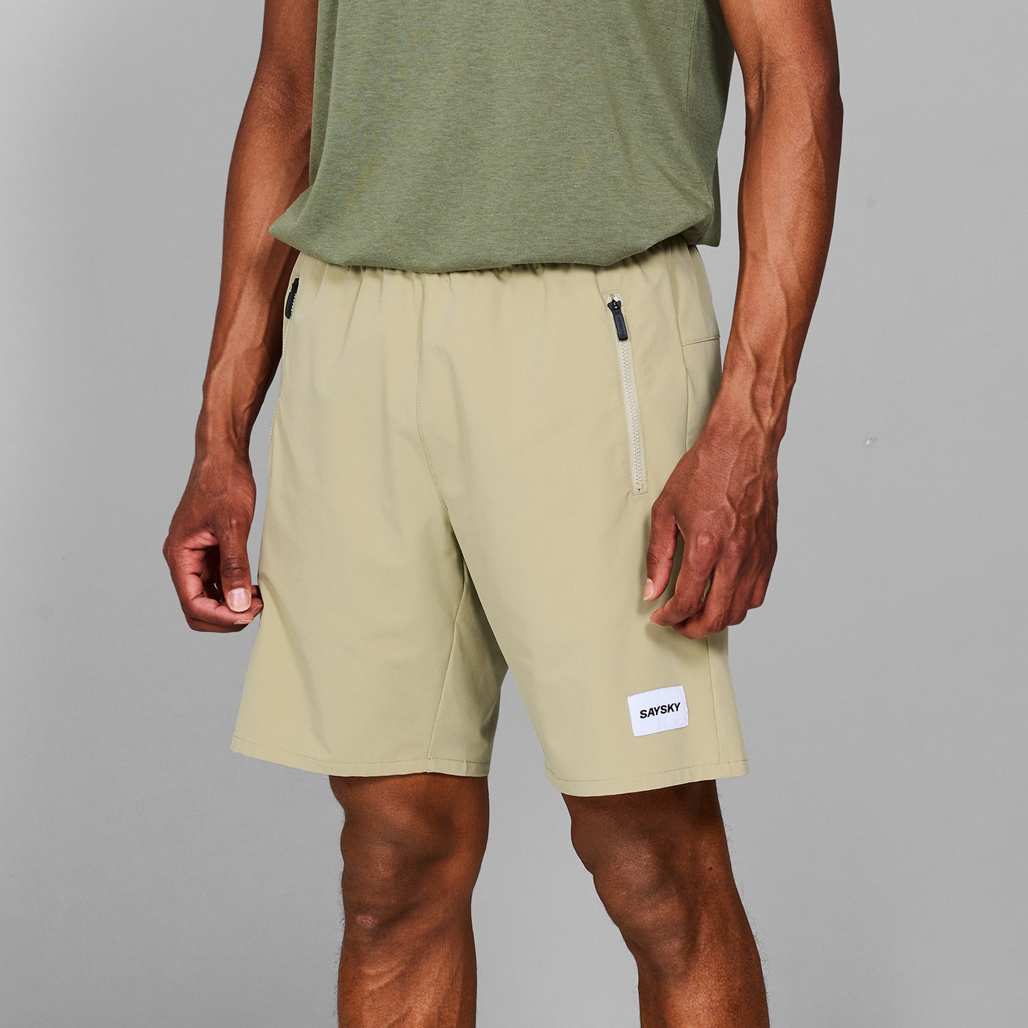 MOTION SHORTS 8" | BEIGE - SAYSKY
