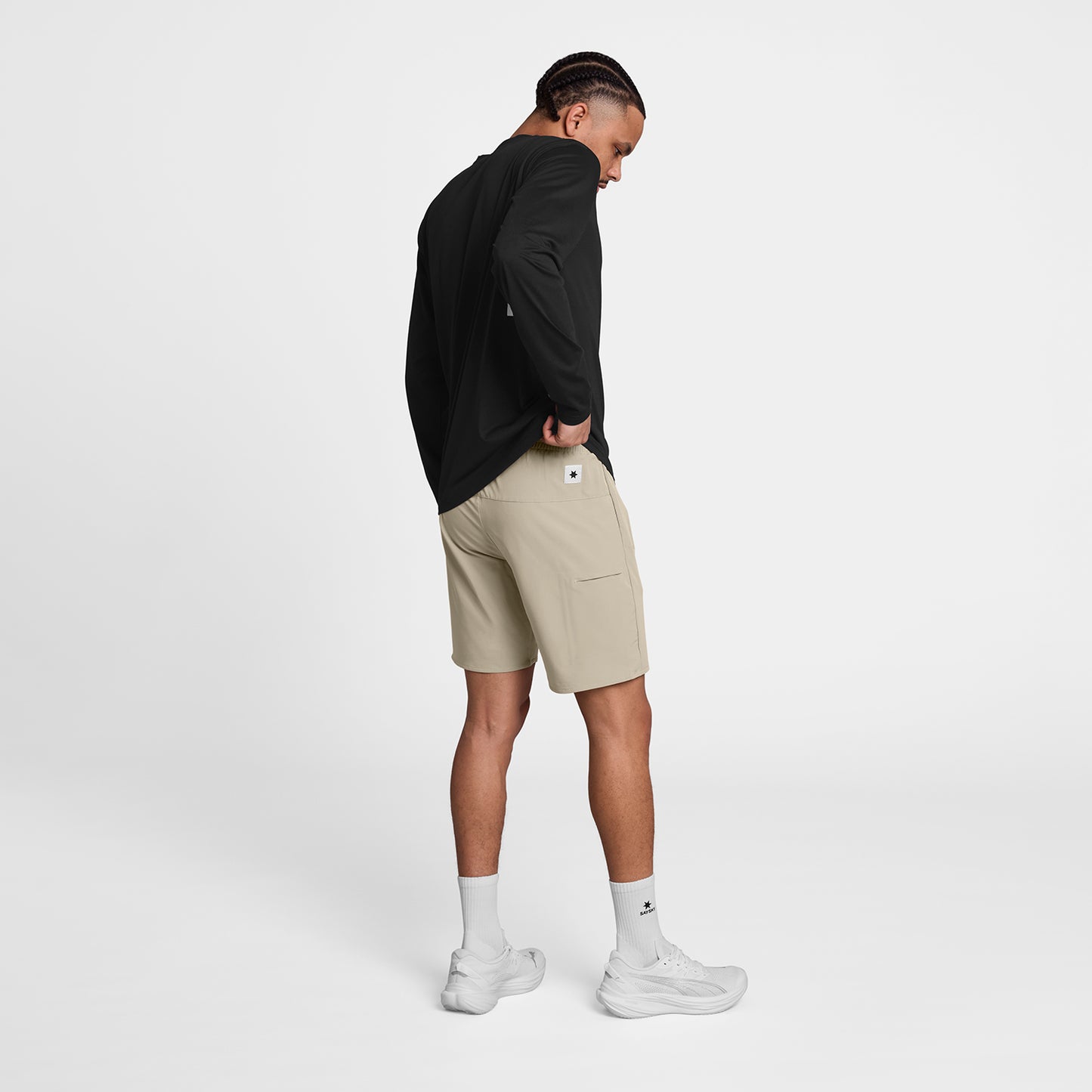 MOTION SHORTS 8" | BEIGE