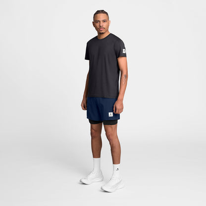 PACE 2 IN 1 SHORTS 5" | BLUE - SAYSKY