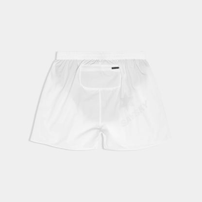 PACE SHORTS 5" | WHITE - SAYSKY