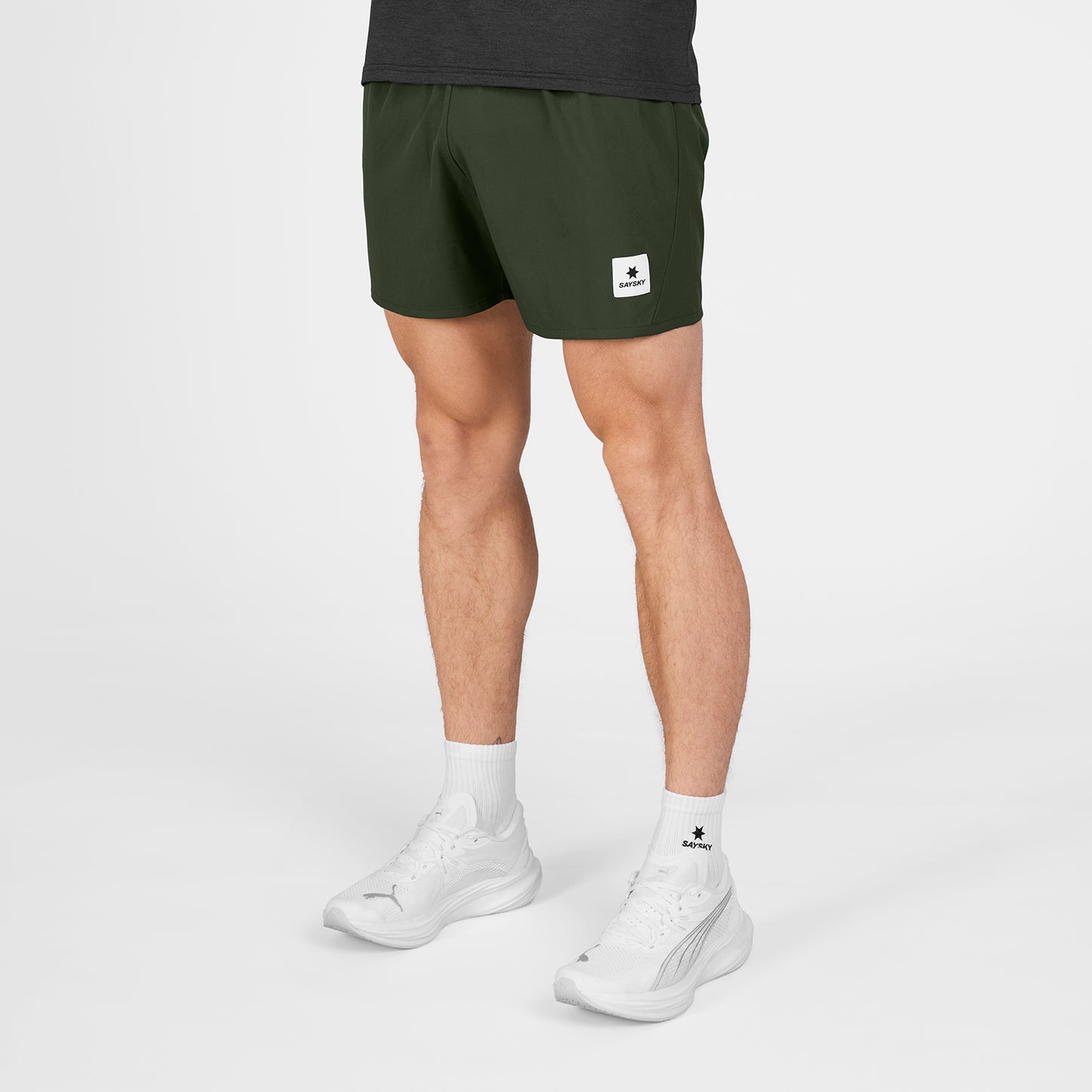 PACE SHORTS 5" | GREEN - SAYSKY
