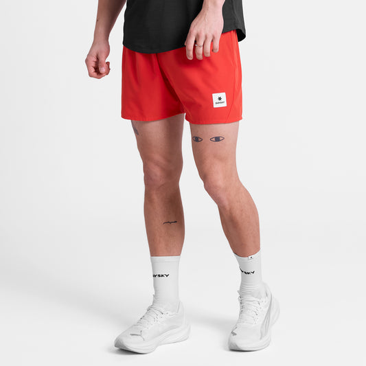 PACE SHORTS 5" | RED - SAYSKY
