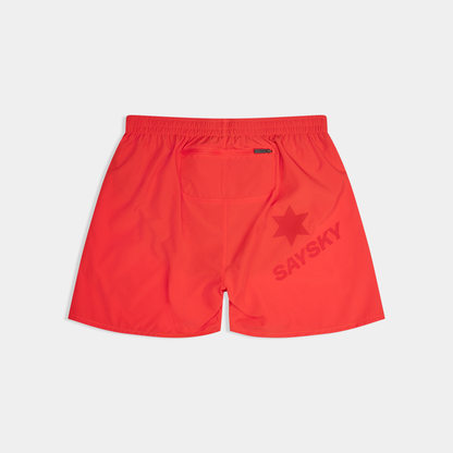PACE SHORTS 5" | RED - SAYSKY
