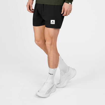 PACE SHORTS 5" | BLACK - SAYSKY