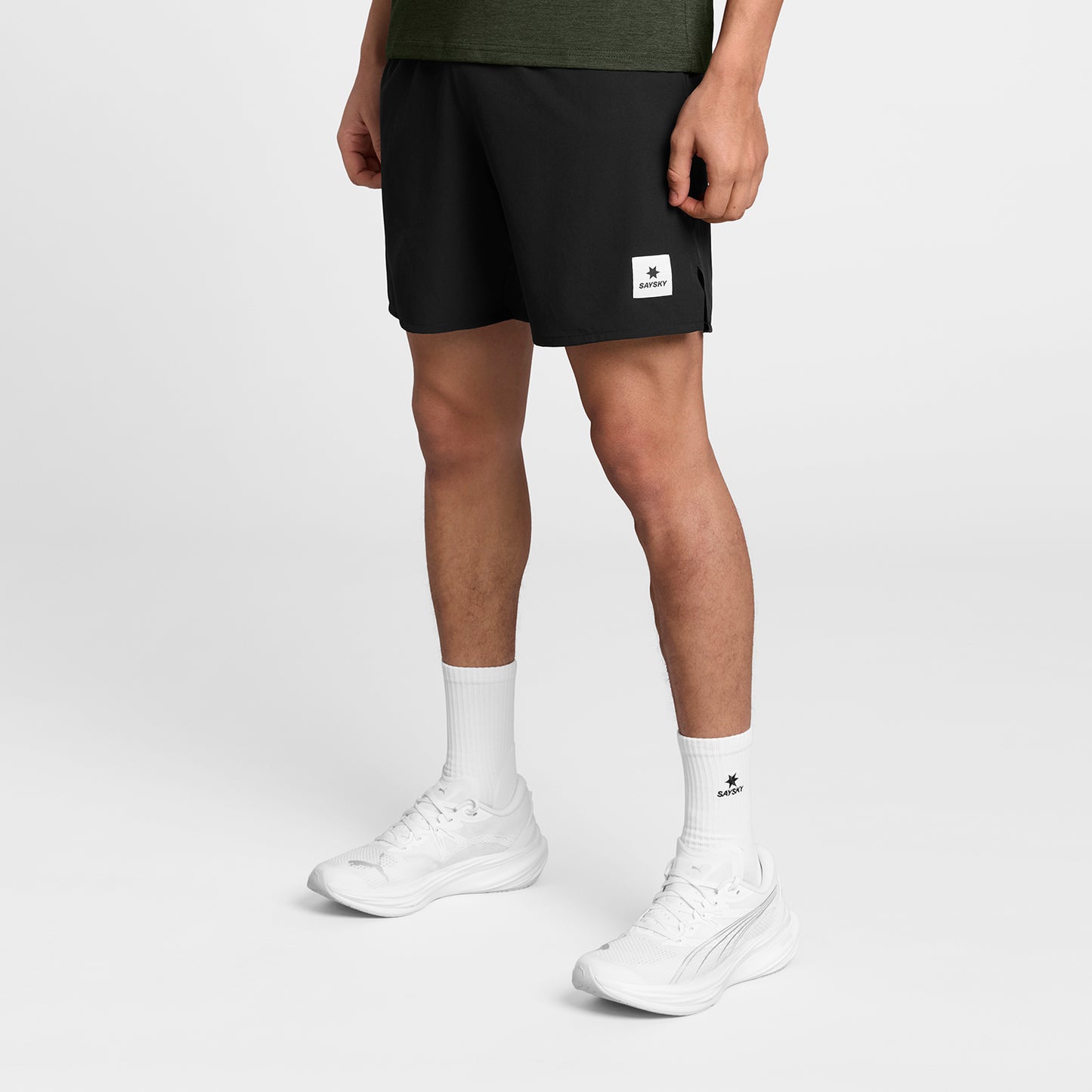 PACE SHORTS 6" | BLACK - SAYSKY