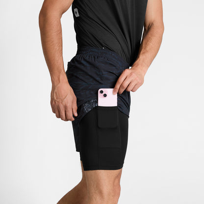 PACE 2 IN 1 SHORTS 5" | TIGER GRIND II