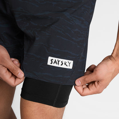 PACE 2 IN 1 SHORTS 5" | TIGER GRIND II